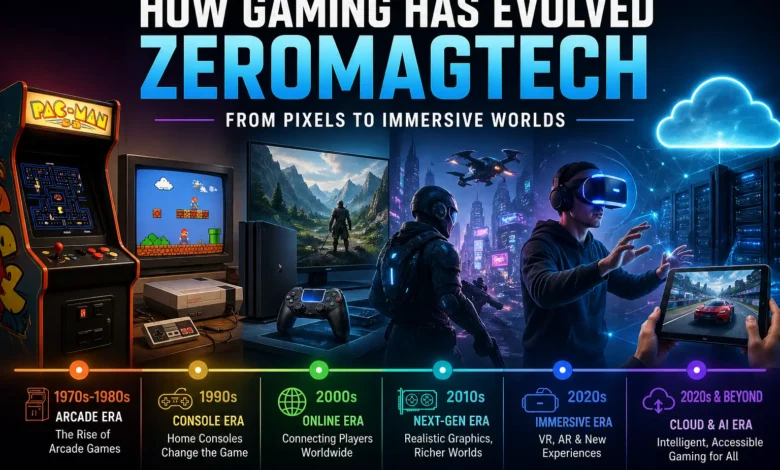 how gaming has evolved zeromagtech