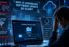 why is uhoebeans software update so slow